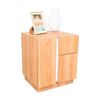 Velador Tuhome Carmi 1 Caj&oacute;n Fresno Blanco