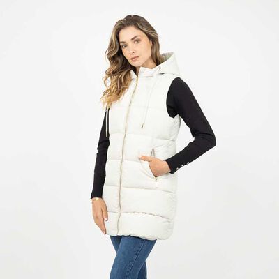 Parka Sin Mangas Mujer Zibel