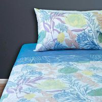 Juego de Sábanas Doral 200 Hilos 1 Plaza Doral Blue Diseño 5