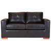 Juego de Living Muebles America Franco Sofá 3 Cuerpos + Sofá 2 Cuerpos + Sillón 1 Cuerpo Chocolate