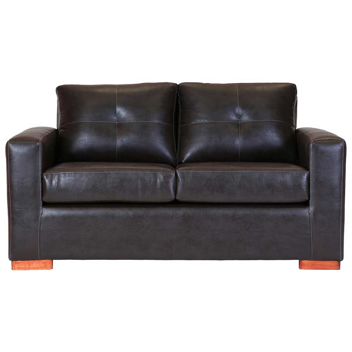 Juego de Living Muebles America Franco Sofá 3 Cuerpos + Sofá 2 Cuerpos + Sillón 1 Cuerpo Chocolate