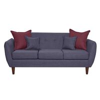 Sofá Black Factory Huevito 3 Cuerpos Marengo