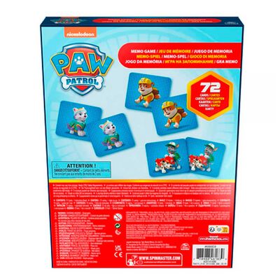 Imagen 2 del producto Juego Memorice 72 Pzs Paw Patrol