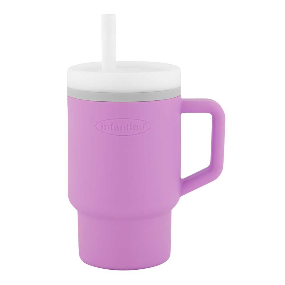 INFANTINO Vaso Entrenamiento 1st Tumbler Lila