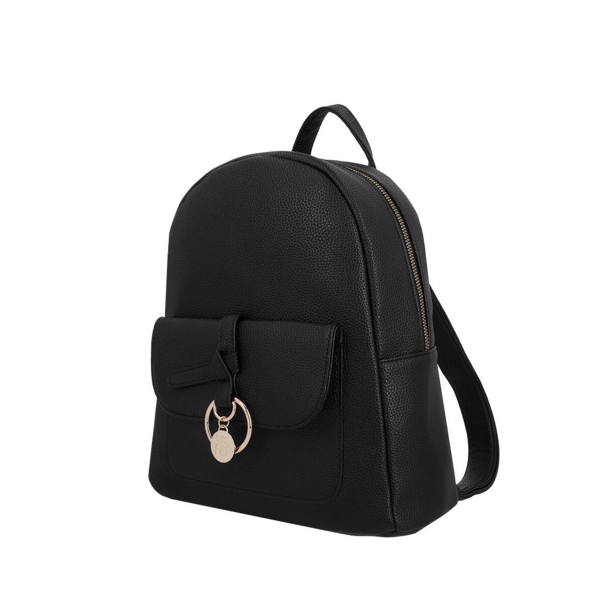 Mochila de Mujer Secret Mantua SC7 Mediana Negra