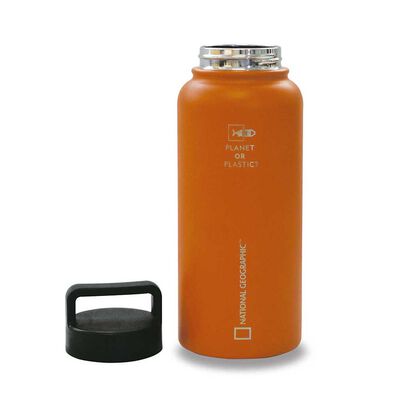 Imagen 2 del producto Botella Metálica National Geographic 960ml Naranjo