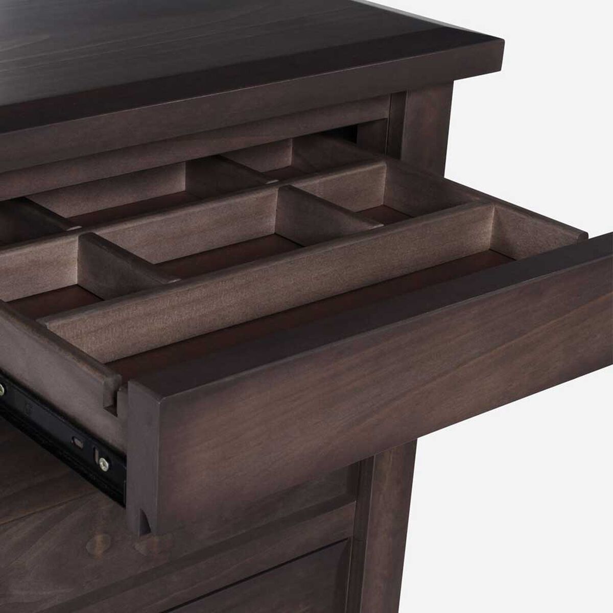 Cama Europea Rosen Base Dividida 2 Plazas Nest + Respaldo + 2 Veladores Nolita