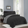 Cubrecama Doral Super King Negro Outboss Sherpa