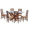 Juego de Comedor Latam Home Alicante 6 Sillas Beige