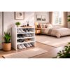 Zapatero Tuhome 3 Repisas Z-72 Blanco