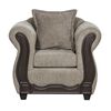 Juego de Living Black Factory Barcelona Sofá 3 Cuerpos + Dos Sillones 1 Cuerpo Beige