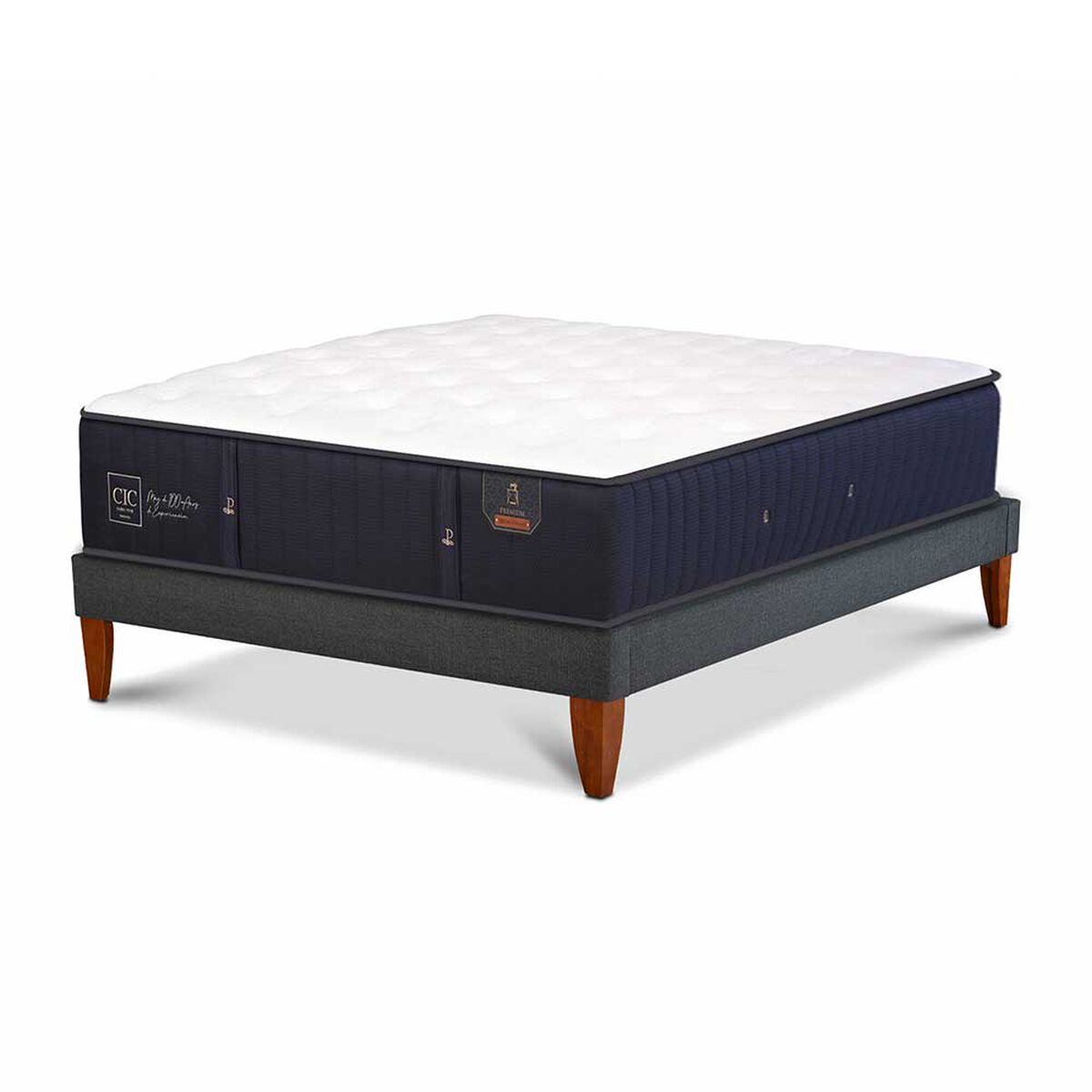 Cama Europea CIC 2 Plazas Premium
