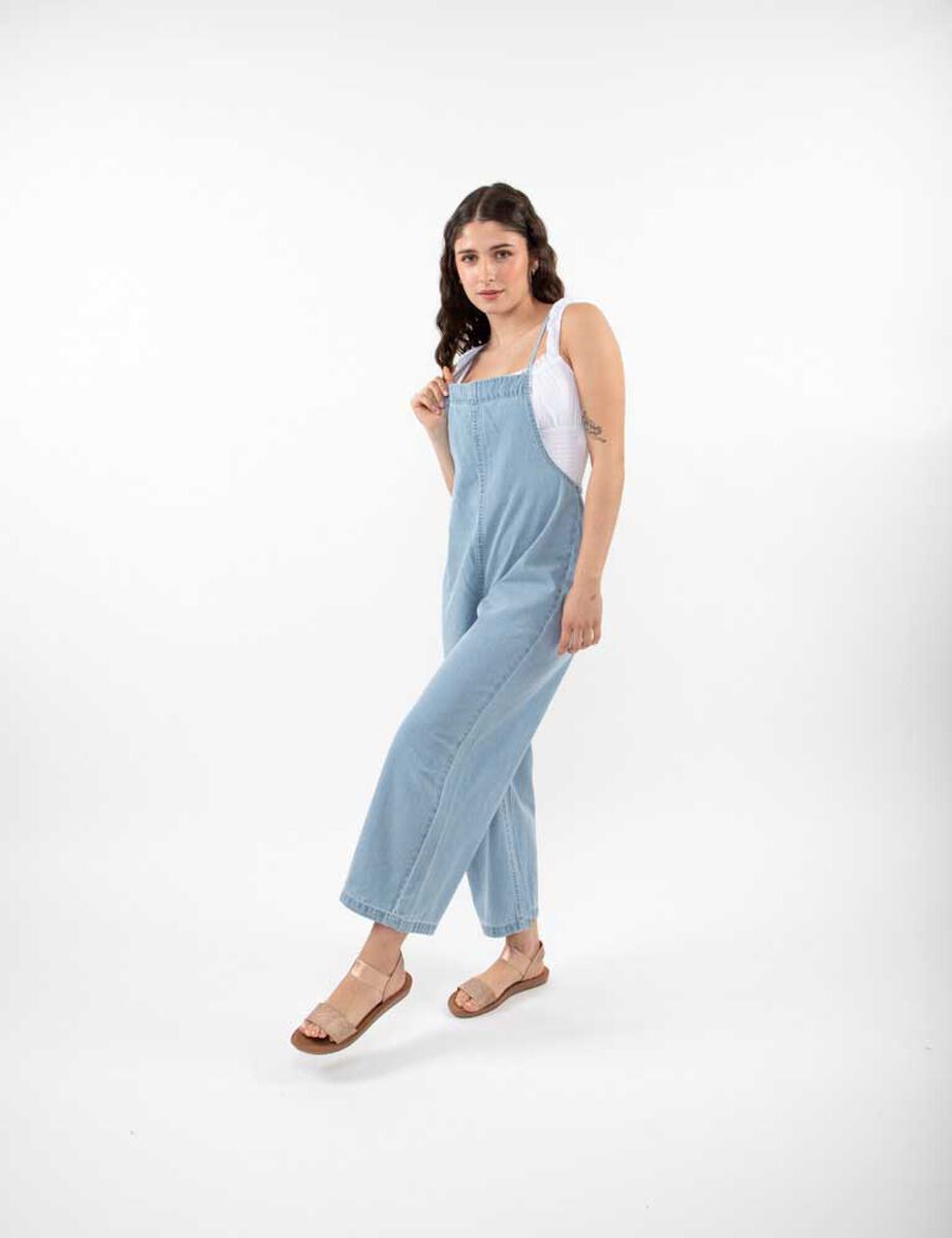 Enterito Largo Denim Mujer Icono
