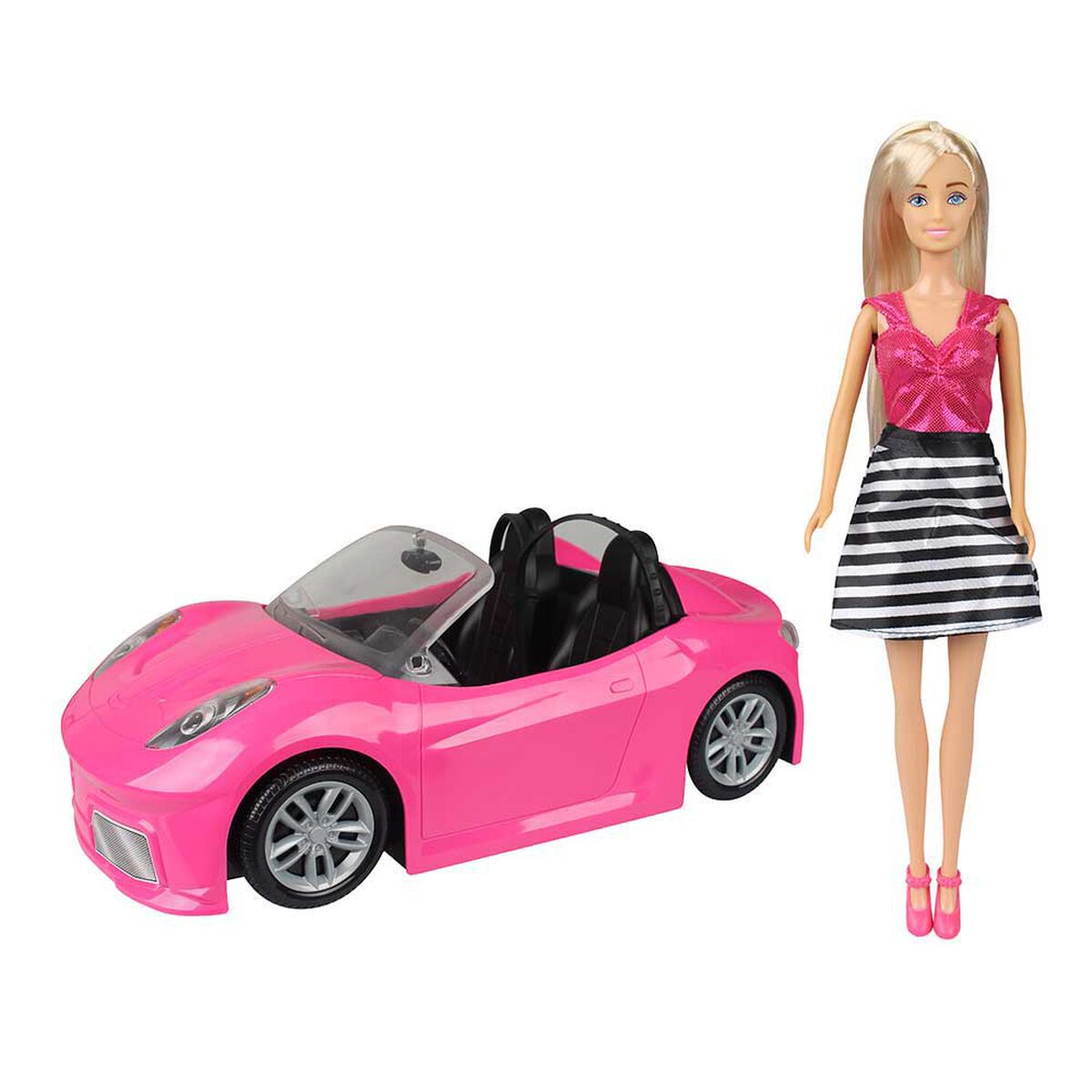 Muñeca Con Auto Kids'N Play
