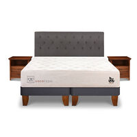 Cama Europea CIC Base Dividida King Cocopedic