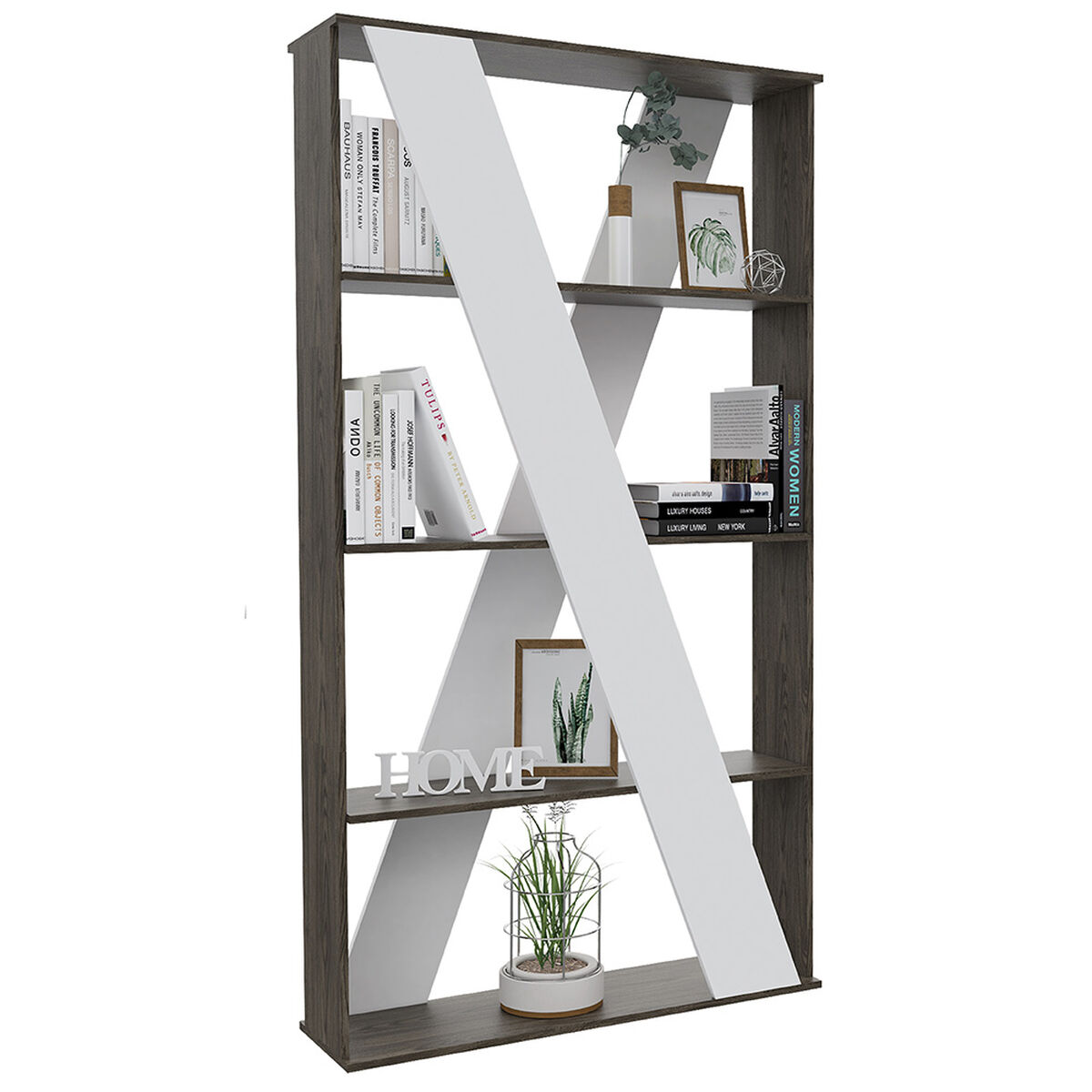 Combo Rack Extensible TV Hasta 40" + Separador de Ambientes TuHome Beijing