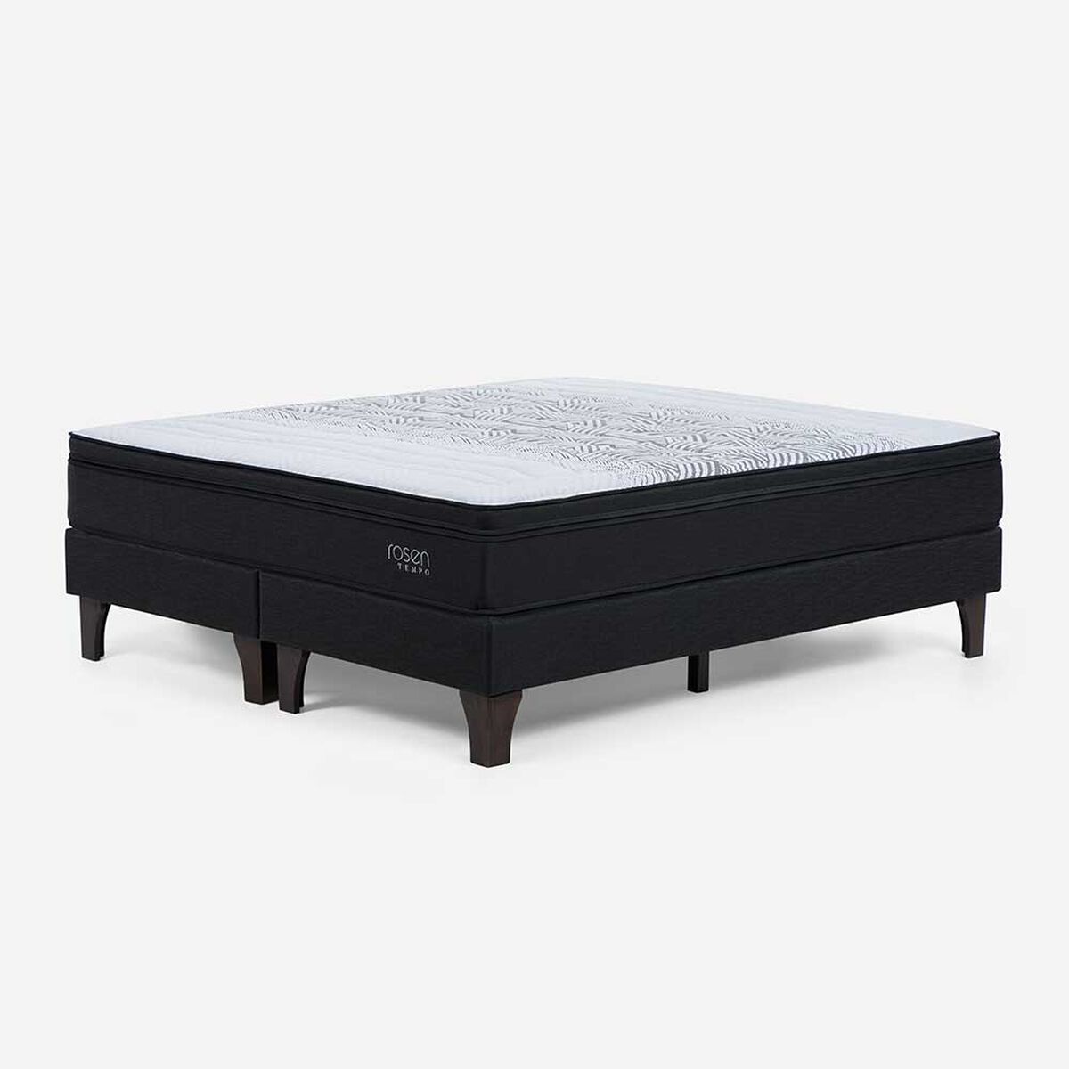 Cama Europea Rosen Base Dividida 2 Plazas Tempo