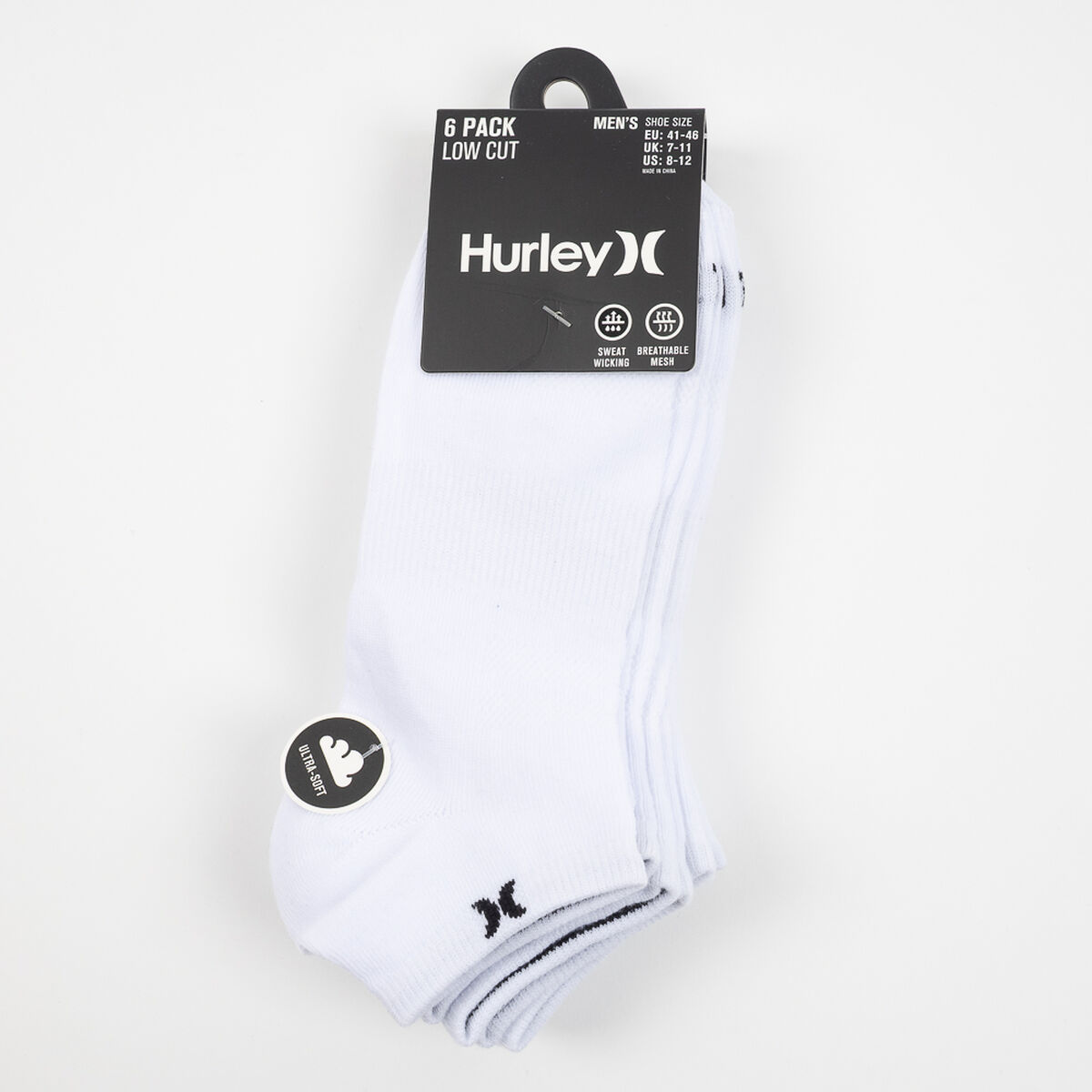 Pack 6 Calcetas Deportiva Unisex Hurley