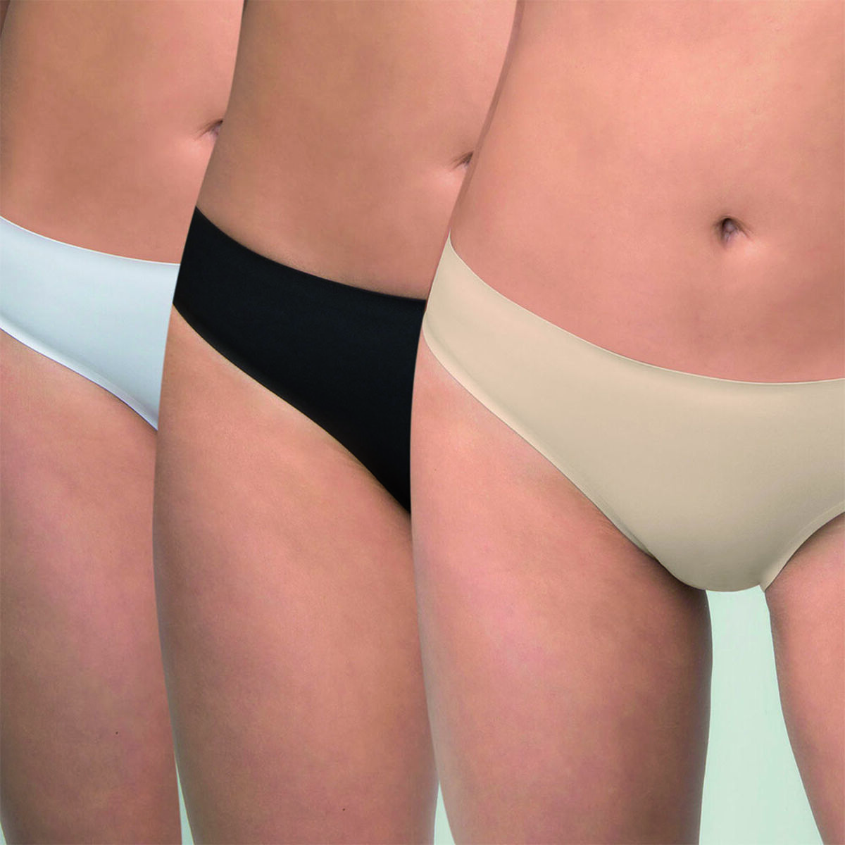 Pack 3 Calzones Bikini Mujer Intime