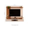 Panel TV Vekkahome Leoni 65" Pulgadas Beige
