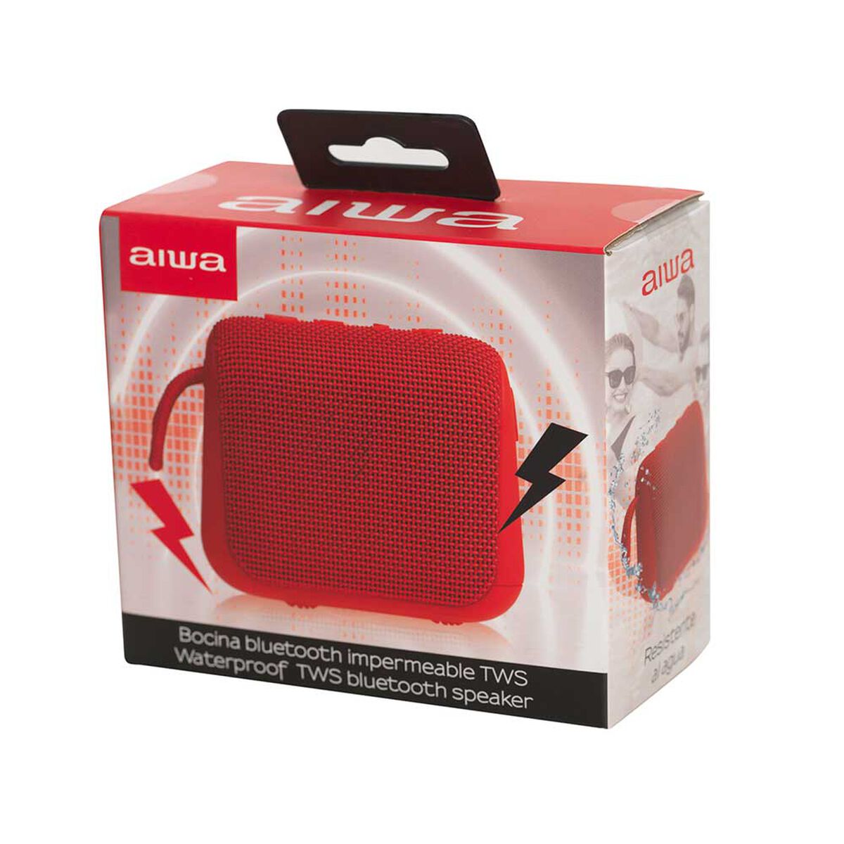 Parlante Bluetooth Aiwa TWS 60w Aw-s244bt Negro