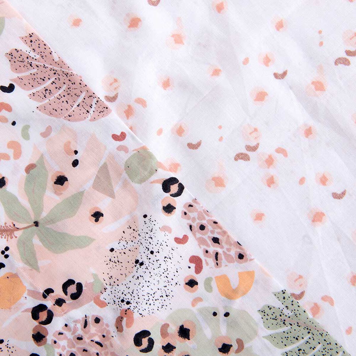 Juego de S&aacute;banas Estampado Mashini 180 Hilos 1,5 Plazas Sahara