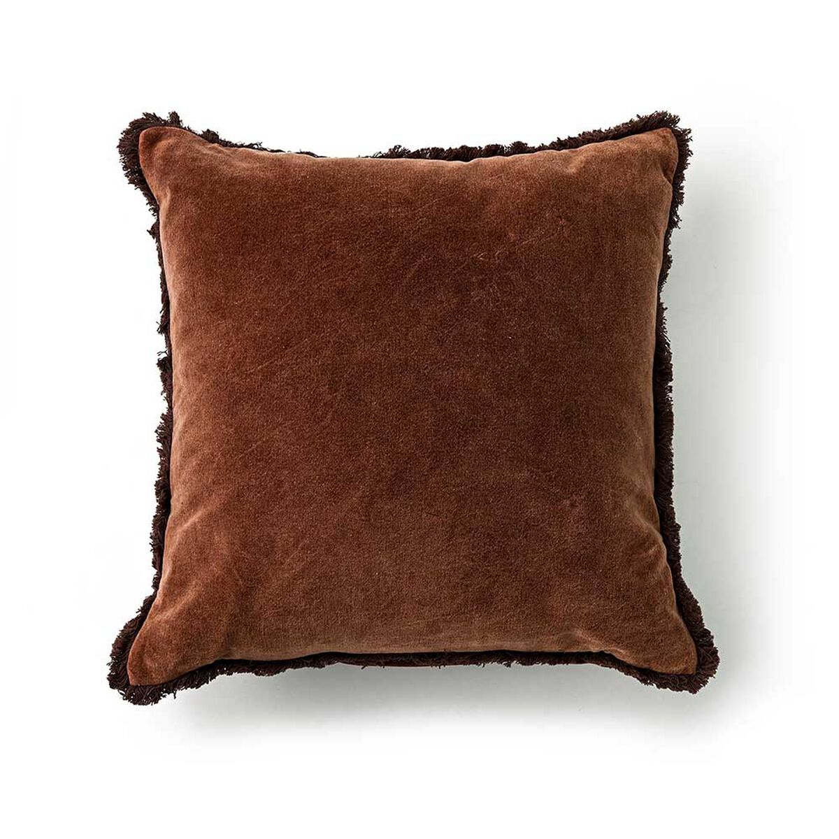 Coj&iacute;n Cannon Stonewash Moka 50x50 cm