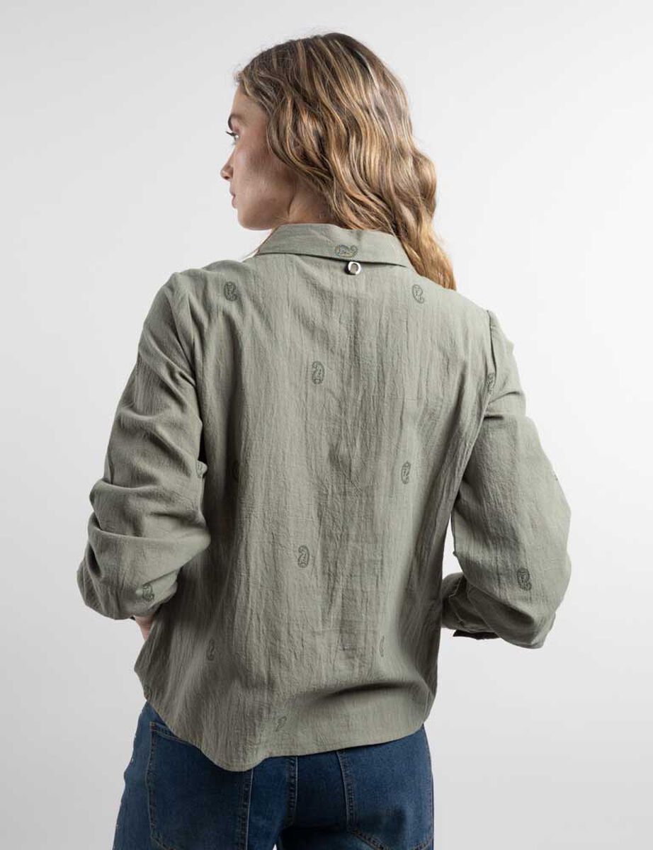 Blusa Algod&oacute;n Manga Larga Mujer Alma