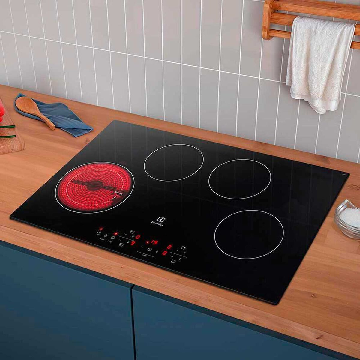 Encimera El&eacute;ctrica Electrolux VE7DT 4 Quemadores