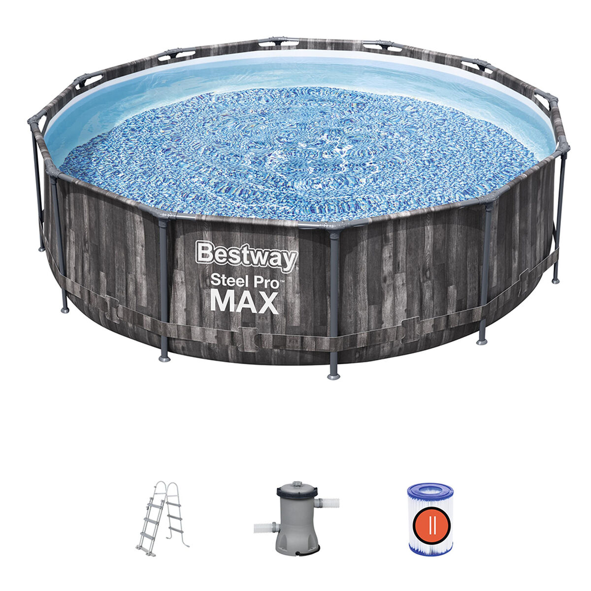 Piscina Estructural Bestway Redonda 366 cm