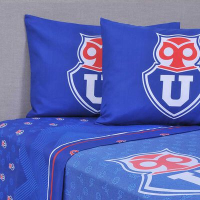 Juego de Sábanas Infantil U de Chile 2 Plazas Más