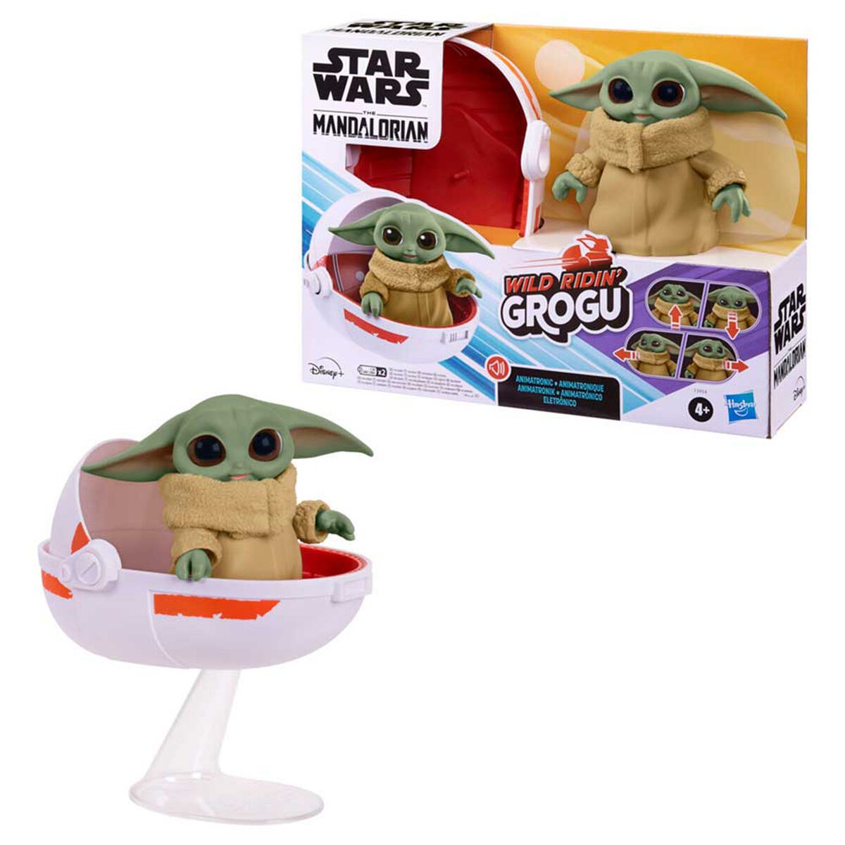 Figura de Acción Star Wars Mandalorian Wild Ridin' Grogu
