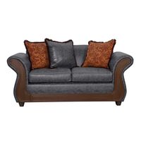 Sofá Black Factory Palermo 2 Cuerpos Gris