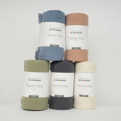 Manta Polar Casanova Colores Surtidos