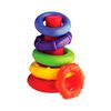 Torre de Bloques para Apilar y Encajar Multicolor Playgro