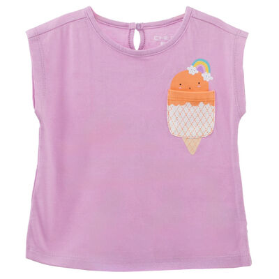 Polera Sin Manga de Algodón Beba Chess Baby