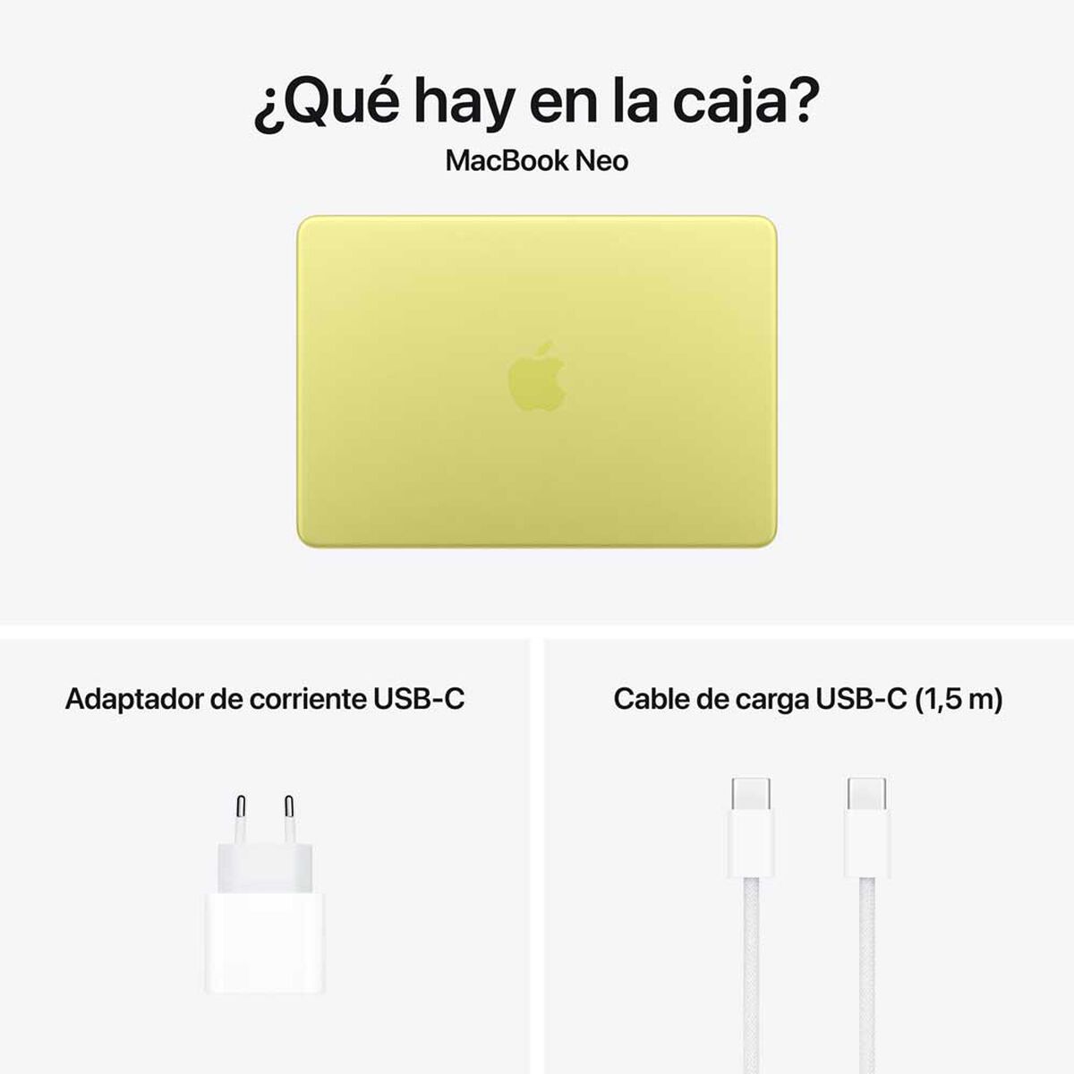 Apple Macbook Neo Chip A18 Pro SSD 256 GB 8GB 13" C&iacute;trico