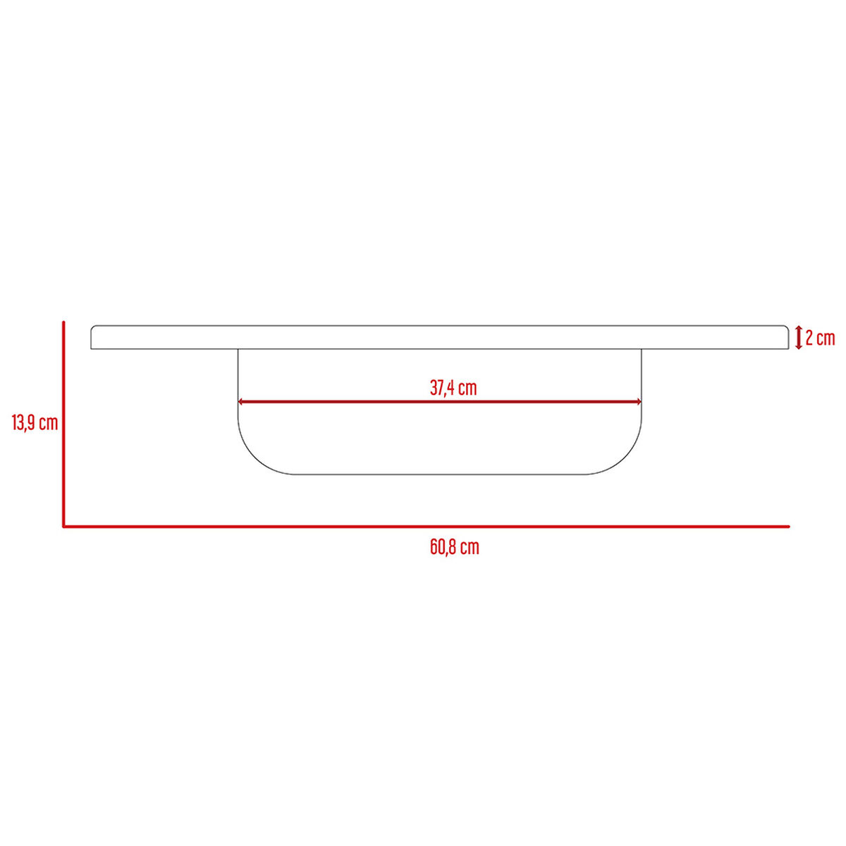 Mueble de Lavamanos + Espejo  TuHome Madrid