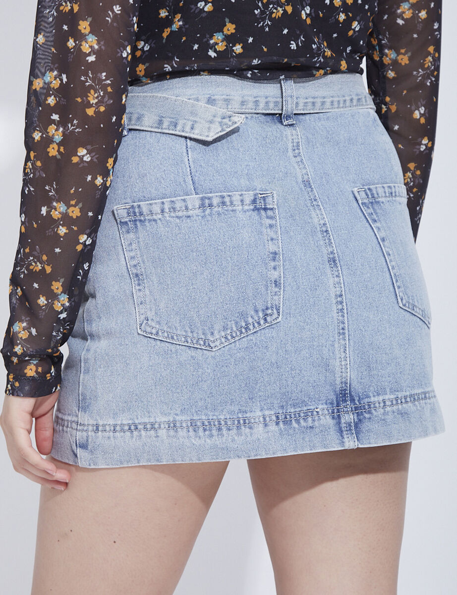 Falda Denim Mujer Icono