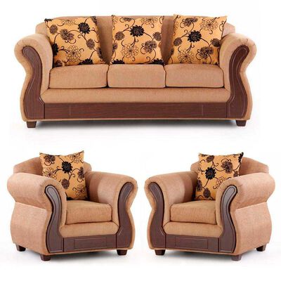 Juego de Living Kea Milano Sof&aacute; 3 Cuerpos + Dos Sillones 1 Cuerpo