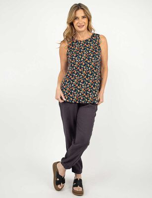 Imagen 2 del producto Polera Sin Mangas Mujer Portman Club Azul, Color-1, Crudo, Negro