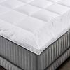 Cama Europea Cannon S&uacute;per King Hybrid Cotton + Topper + Almohadas Down Alternative 50x90 cm