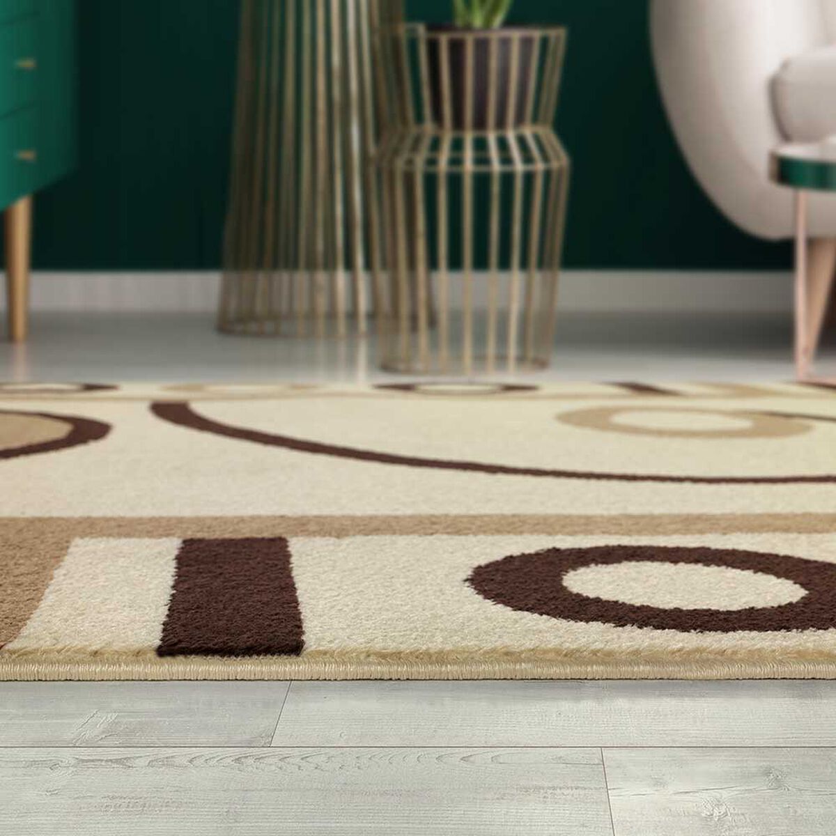 Alfombra  Modalfo Florida Beige 160 x 210 cm
