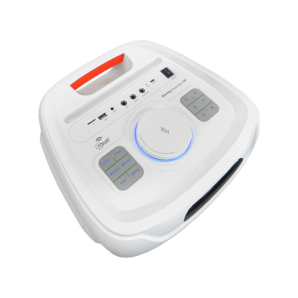 Parlante Port&aacute;til Bluetooth MLAB 9569 10" x 2 Blanco