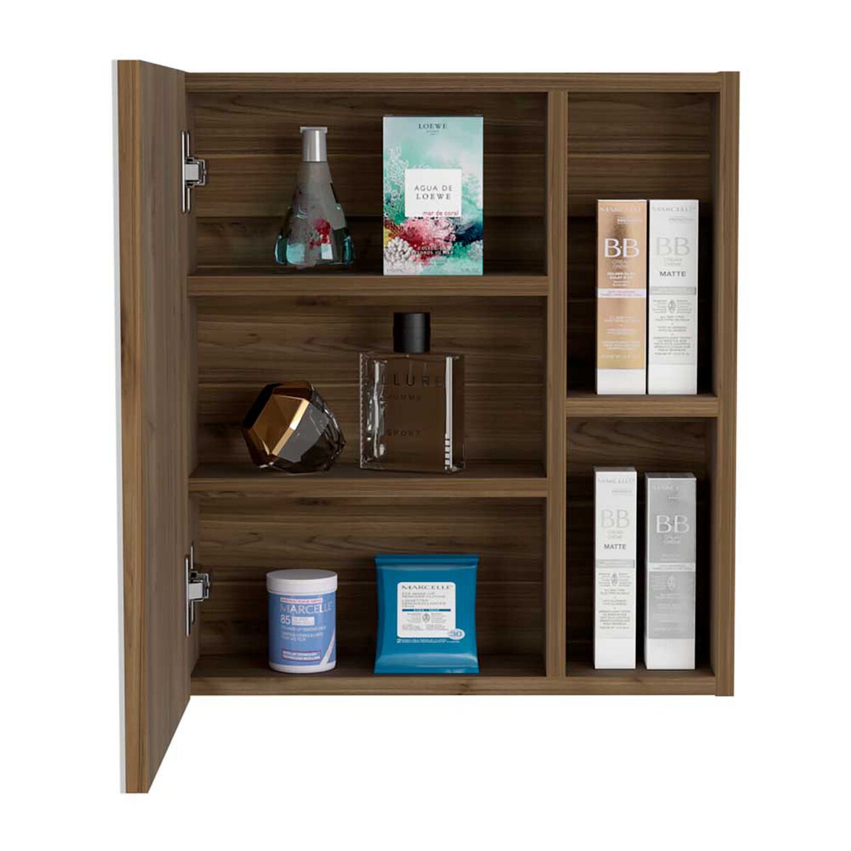 Botiqu&iacute;n con Espejo TuHome Labelle 1 Puerta Gales