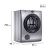 Secadora de Ropa Mademsa 9D SZG 9 kg.