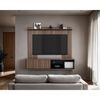 Panel TV Tuhome Bigaf hasta 60" Avellana Wengue