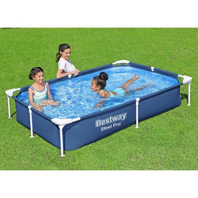Imagen 2 del producto Piscina Estructural Bestway Steel Pro Azul 221 x 150 x 43 cm 1200 lt