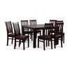Juego de Comedor CIC Ñuble Chocolate 8 Sillas