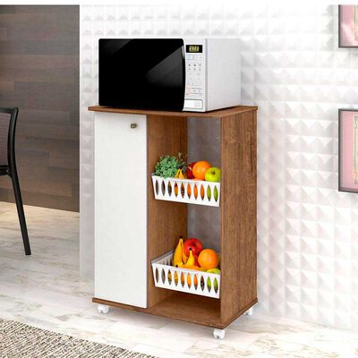 Mueble de Cocina Casanova 1 Puerta Nature / Blanco